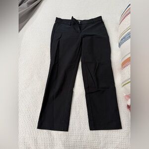 LOFT Riveria Slim Size 6 Black Pants